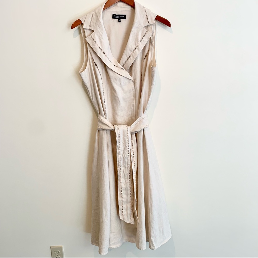 Jones New York 100% Linen dress